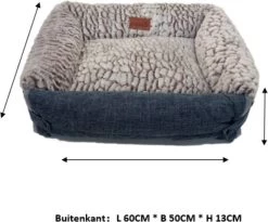 Cannie NEW Comfortabele - Hondenmand - Hondenbed - Warme Winter - 60*50*16 - Blauw 22 Cannie NEW Comfortabele - Hondenmand - Hondenbed - Warme Winter - 60*50*16 - Blauw -Pet Care Verkoop 1200x997 6