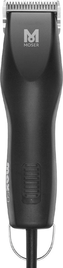 Hondentondeuse Moser Max 50 Zwart 1 Speed -Pet Care Verkoop 282x1200