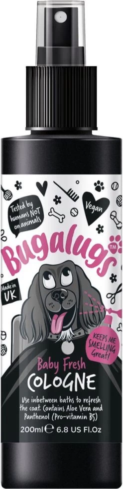 Bugalugs - Vachtverzorging Hond - Baby Fresh Gift Set - Hondenshampoo - Hondenparfum - Anti-klit Spray - 650 Ml - Kerstcadeau -Pet Care Verkoop 303x1200