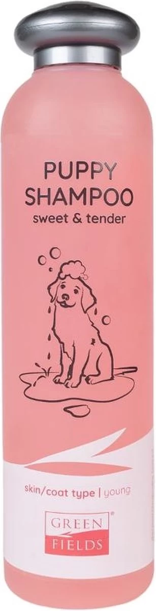 Greenfields - Milde Hondenshampoo Puppy - Zachte Shampoo Met Babypoeder Geur - Inhoud 270 Ml Of 5 Liter - 270 Ml 2 Greenfields - Milde Hondenshampoo Puppy - Zachte Shampoo Met Babypoeder Geur - Inhoud 270 Ml Of 5 Liter - 270 Ml - Afbeelding 2