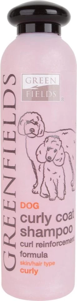 Greenfields - Hondenshampoo Voor Krullende Vacht - Extra Volume En Goede Doorkambaarheid - 270 Ml - Hondenshampoo Krullende Vacht