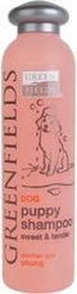 Greenfields - Milde Hondenshampoo Puppy - Zachte Shampoo Met Babypoeder Geur - Inhoud 270 Ml Of 5 Liter - 270 Ml 9 Greenfields - Milde Hondenshampoo Puppy - Zachte Shampoo Met Babypoeder Geur - Inhoud 270 Ml Of 5 Liter - 270 Ml -Pet Care Verkoop 315x1200