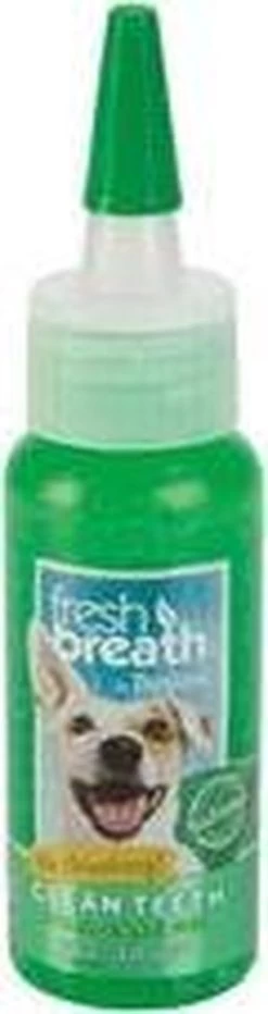 Tropiclean Fresh Breath Clean Teeth Oral Care Gel - Gebitsverzorging - Mint 59 Ml -Pet Care Verkoop 318x1200