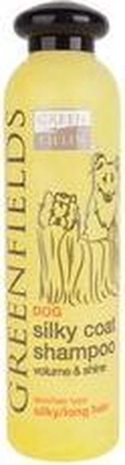 Greenfields Hondenshampoo Voor Langharige Vacht - Zorgt Voor Een Zijdezachte Glanzende Vacht - Inhoud 270 Ml - Hondenshampoo Langharige Vacht -Pet Care Verkoop 324x1200