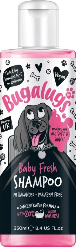 Bugalugs - Vachtverzorging Hond - Baby Fresh Gift Set - Hondenshampoo - Hondenparfum - Anti-klit Spray - 650 Ml - Kerstcadeau -Pet Care Verkoop 369x1200