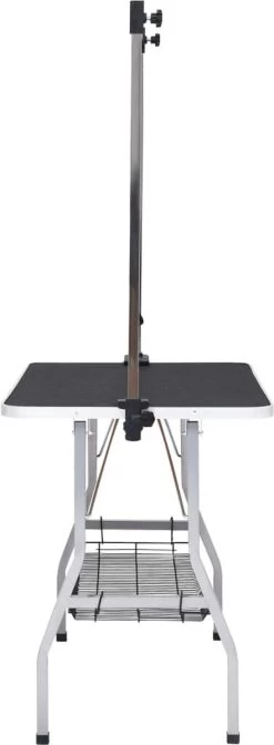 VIDAXL Hondentrimtafel Verstelbaar Met 2 Lussen En Opbergschap -Pet Care Verkoop 441x1200