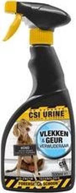 CSI Urine Vlek En Geurspray Puppy En Hond 500 Ml -Pet Care Verkoop 471x1200 1