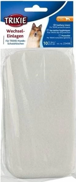 Trixie Inlegdoekjes Voor Loopsheidbroekjes L - XL 10 Stuks -Pet Care Verkoop 504x1200