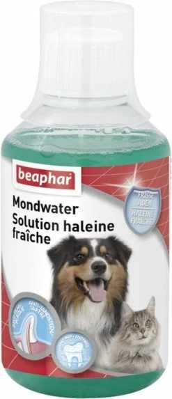 Beaphar Mondwater Hond/Kat - Gebitsverzorging - 3 X 250 Ml -Pet Care Verkoop 517x1200 1
