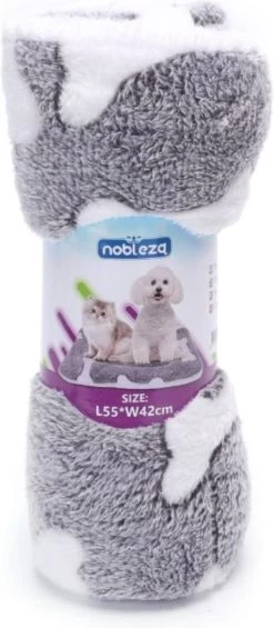 Nobleza Benchkussen - Dierenkussen - Hondenkussen - Kattenkussen - Benchmat - Dierenmat - Hondenmat - Kattenmat - Grijs - Maat S -Pet Care Verkoop 525x1200 1