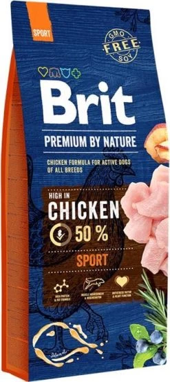 Brit Premium By Nature Hondenvoer Sport 15 Kg - Hond -Pet Care Verkoop 535x1200 2