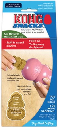 Kong Stuff 'N Snacks Puppy Hondensnack - Kip&Rijst - L -Pet Care Verkoop 546x1200 3