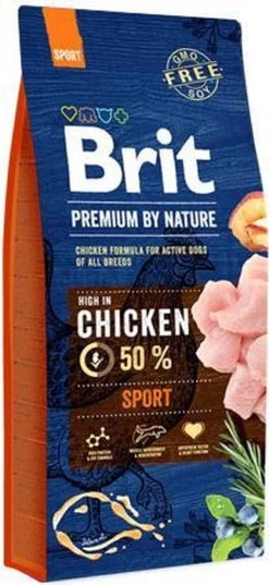 Brit Premium By Nature Hondenvoer Sport 15 Kg - Hond -Pet Care Verkoop 552x1200 1