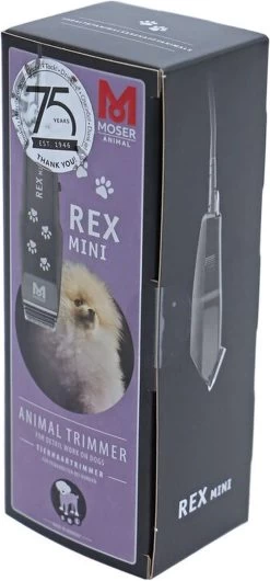 Moser Rex Mini Trimmer -Pet Care Verkoop 559x1200