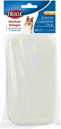 Trixie Inlegdoekjes Voor Loopsheidbroekjes L - XL 10 Stuks -Pet Care Verkoop 570x1200