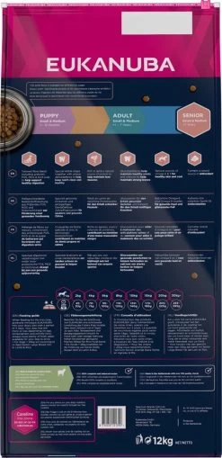 Eukanuba Dog Mature & Senior - Alle Rassen - Lam & Rijst - Droogvoer - 12 Kg -Pet Care Verkoop 582x1200 1