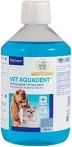 Virbac Vet Aquadent Mondwater - 500 Ml -Pet Care Verkoop 589x1200 2