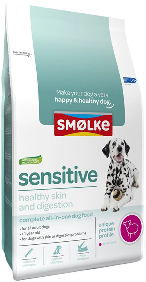 Smolke Sensitive - Hondenvoer - 3 Kg 17 Smolke Sensitive - Hondenvoer - 3 Kg - Afbeelding 17
