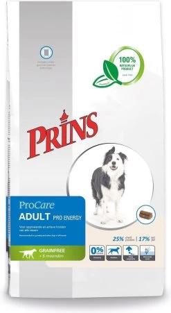 Prins - ProCare Grainfree Adult Pro Energy - Hondenvoer - 12 Kg -Pet Care Verkoop 657x1200