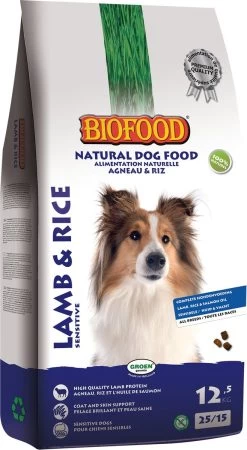 Biofood Hondenvoer - Lam & Rijst - 12.5 Kg -Pet Care Verkoop 658x1200 3