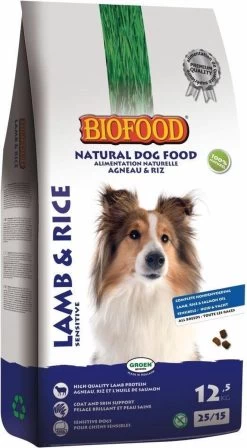 Biofood Hondenvoer - Lam & Rijst - 12.5 Kg