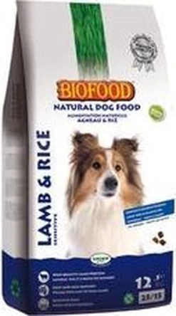 Biofood Hondenvoer - Lam & Rijst - 12.5 Kg -Pet Care Verkoop 668x1200