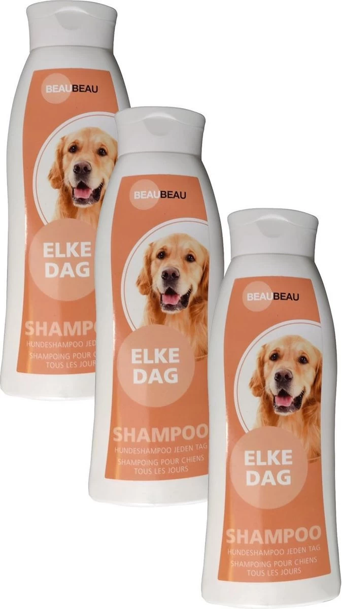 Beaubeau Hondenshampoo Elke Dag - Hondenvachtverzorging - 3 X 500 Ml 2 Beaubeau Hondenshampoo Elke Dag - Hondenvachtverzorging - 3 X 500 Ml - Afbeelding 2