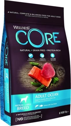 Wellness Core Grain Free Dog Ocean Zalm&Tonijn - Hondenvoer - 10 Kg -Pet Care Verkoop 677x1200
