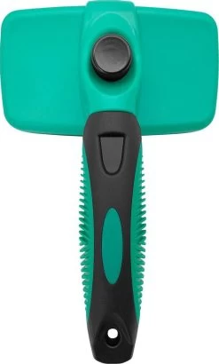 ElegaPet Hondenborstel Groen - Hondenhaar Verwijderen - Kat En Hondenkam - Slickerborstel Hond En Kat - Groomer - Ondervacht Kam Hond - Borstel Hond - Hondenborstel Langharig En Kortharig - Slickerborstel - Anti Klit/Knopen/Huidschilfers -Pet Care Verkoop 723x1200