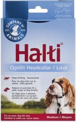 Halti OptiFit Headcollar - Hond - Anti Trekhalsband - Maat M - Voor Labrador, Boxer, Dobermann, Golden Retriever -Pet Care Verkoop 746x1200