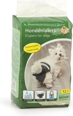 Beeztees - Hondenluier - Zwart - M - 12ST -Pet Care Verkoop 757x1200 1