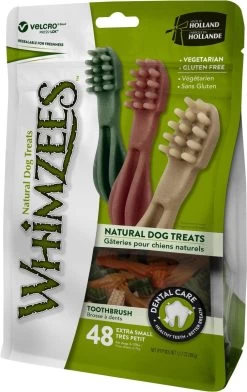 Whimzees Tandenborstel Hondensnack - 6,5 Cm - 48 Stuks -Pet Care Verkoop 757x1200 3