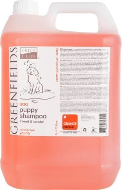 Greenfields - Milde Hondenshampoo Puppy - Zachte Shampoo Met Babypoeder Geur - Inhoud 270 Ml Of 5 Liter - 270 Ml 8 Greenfields - Milde Hondenshampoo Puppy - Zachte Shampoo Met Babypoeder Geur - Inhoud 270 Ml Of 5 Liter - 270 Ml -Pet Care Verkoop 775x1200 1