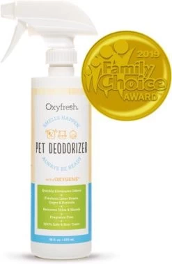 Oxyfresh Pets Geurverwijderaar - Spray Tegen Vieze Geuren Afkomstig Van Dieren -Pet Care Verkoop 783x1200