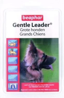 Beaphar Gentle Leader - Zwart - 54 Cm - Grote Honden -Pet Care Verkoop 791x1200