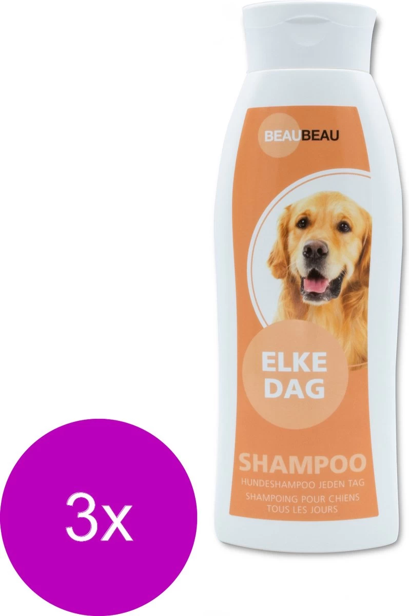 Beaubeau Hondenshampoo Elke Dag - Hondenvachtverzorging - 3 X 500 Ml 4 Beaubeau Hondenshampoo Elke Dag - Hondenvachtverzorging - 3 X 500 Ml - Afbeelding 4