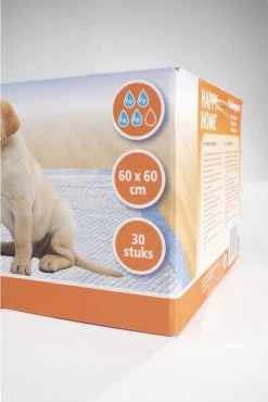 Happy Home Trainingsmat - Zindelijkstraining - 30 Stuks - 60X60 Cm -Pet Care Verkoop 801x1200