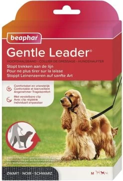 Beaphar Gentle Leader - Zwart - 54 Cm - Grote Honden -Pet Care Verkoop 813x1200