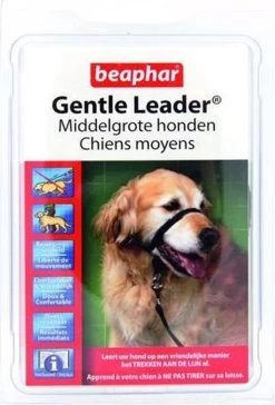 Beaphar Gentle Leader - Zwart - 54 Cm - Grote Honden -Pet Care Verkoop 815x1200 1