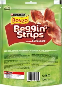 Bonzo Beggin' Strips - Hondensnacks Bacon - 6 X 120g 8 Bonzo Beggin' Strips - Hondensnacks Bacon - 6 X 120g -Pet Care Verkoop 859x1200 3