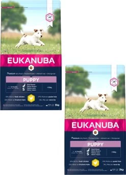 Eukanuba Growing Puppy Small Breed Kip - Hondenvoer - 2 X 3 Kg -Pet Care Verkoop 864x1200
