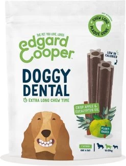 Edgard & Cooper Doggy Dental Sticks Appel - Eucalyptusolie Medium -Pet Care Verkoop 911x1200 3