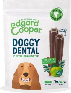 Edgard & Cooper Doggy Dental Sticks Appel - Eucalyptusolie Medium -Pet Care Verkoop 913x1200 4
