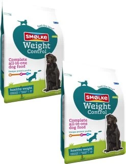 Smolke Weight Control - Hondenvoer - 2 X 3 Kg -Pet Care Verkoop 923x1200