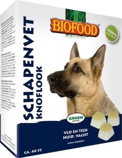 Biofood Schapenvet Maxi Bonbons - Knoflook - 40 Stuks -Pet Care Verkoop 925x1200 2