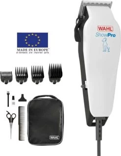 WAHL ShowPro Dierentrimmer 20110.046 - Snoer Met Snoer Made In Europe - Gepatenteerde Krachtige En Stille V5000-motor