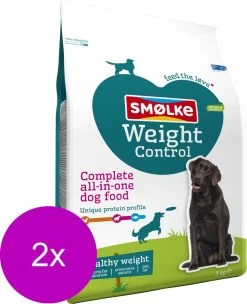 Smolke Weight Control - Hondenvoer - 2 X 3 Kg -Pet Care Verkoop 976x1200