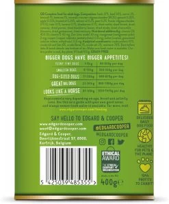 Edgard & Cooper Lam & Rund Blik - Voor Volwassen Honden - Hondenvoer - 12 X 400g -Pet Care Verkoop 996x1200 2