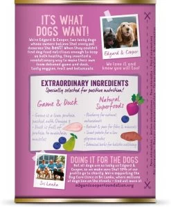 Edgard & Cooper Wild & Eend Blik - Voor Volwassen Honden - Hondenvoer - 12 X 400g -Pet Care Verkoop 996x1200 8