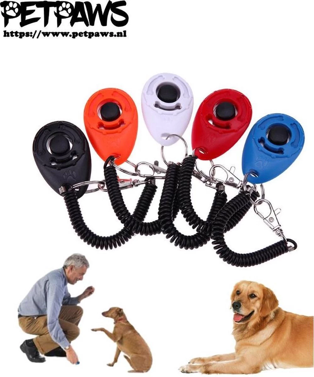 Merkloos PetPaws - Training Clicker Voor De Hond 3 Merkloos PetPaws - Training Clicker Voor De Hond - Afbeelding 3
